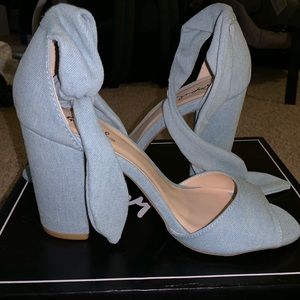 Denim Qupid Heels
